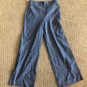 JCrew Chambray Pants